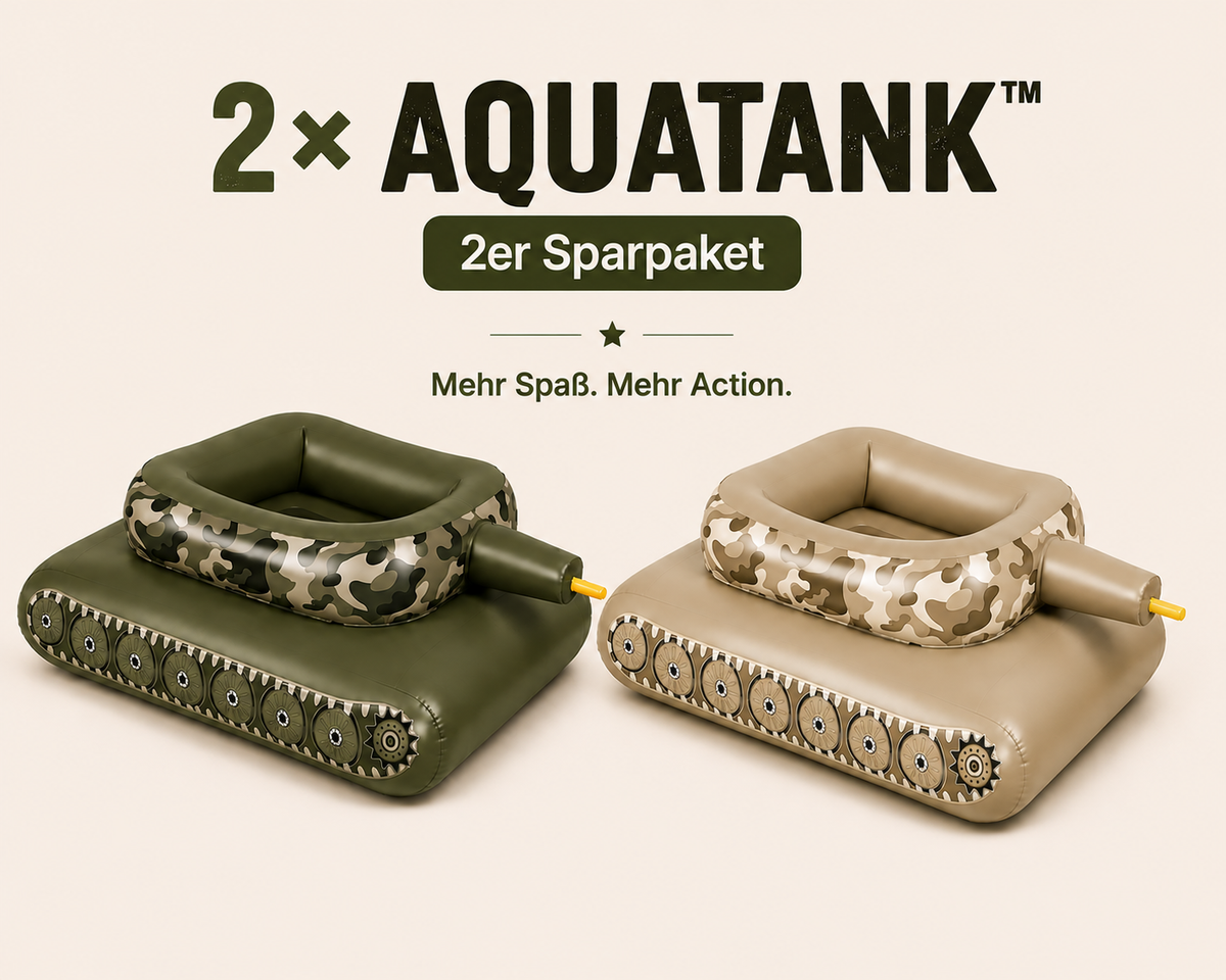 AquaTank™ – Der aufblasbare Wasser-Action Tank