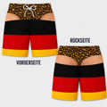 Lustige Herren-Badeshorts mit optischer Täuschung – Perfekt für Party & Urlaub