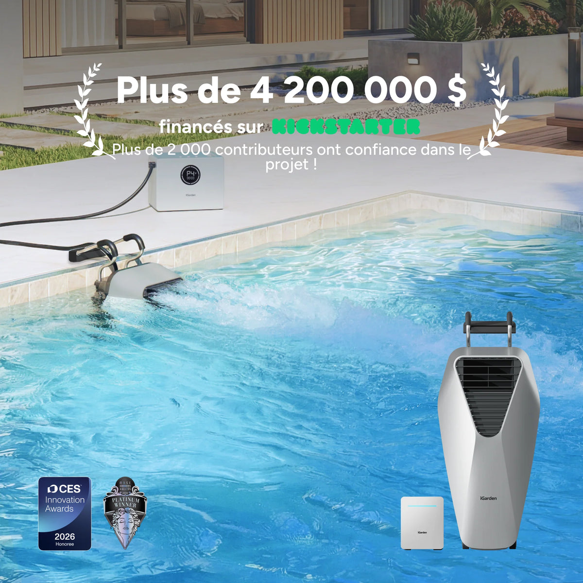 Propulseur de Nage Portable iGarden X-I (X-I)